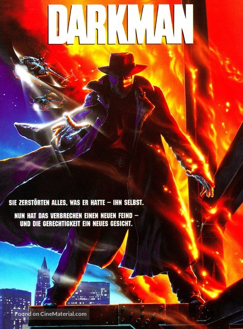 Darkman - German DVD movie cover