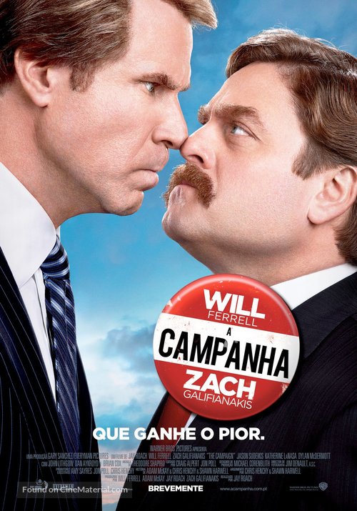 The Campaign - Portuguese Movie Poster