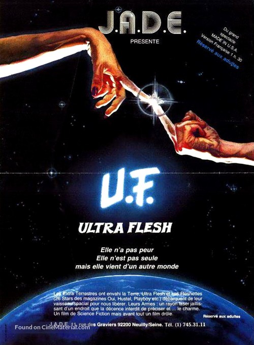 Ultra Flesh - French Movie Poster