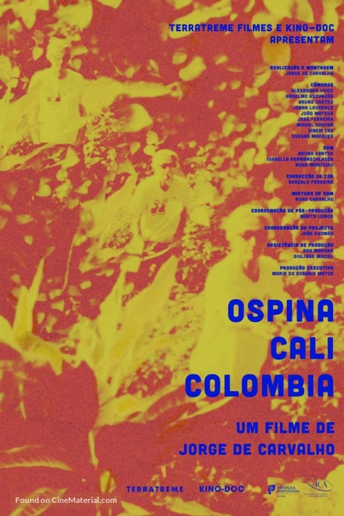 Ospina Cali Colombia - Portuguese Movie Poster