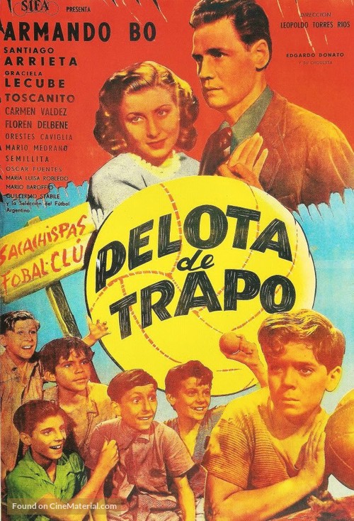 Pelota de trapo - Argentinian Movie Poster