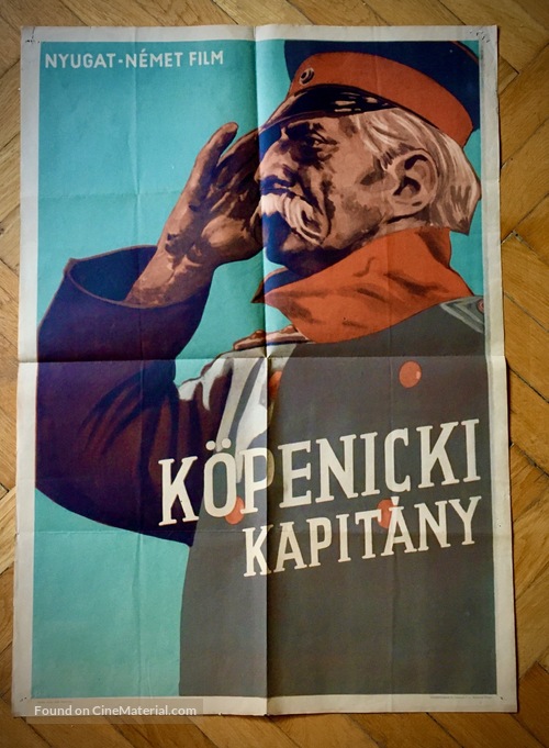 Der Hauptmann von K&ouml;penick - Hungarian Movie Poster