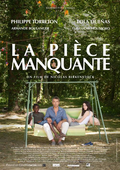 La pi&egrave;ce manquante - French Movie Poster