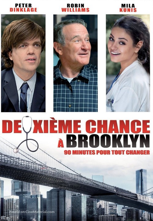 The Angriest Man in Brooklyn - French DVD movie cover