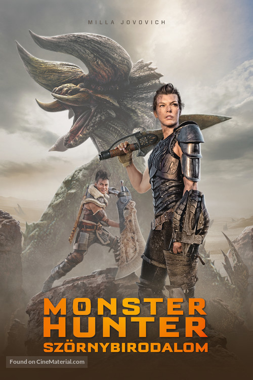 Monster Hunter - Hungarian Movie Cover