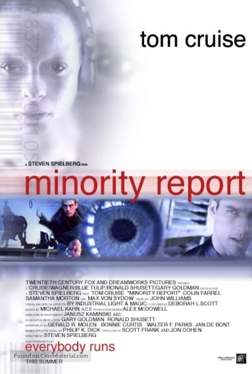 Minority Report - Movie Poster