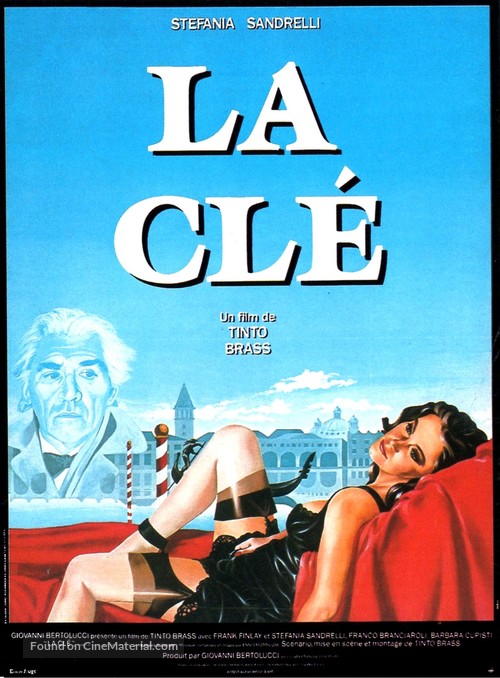 La chiave - French Movie Poster