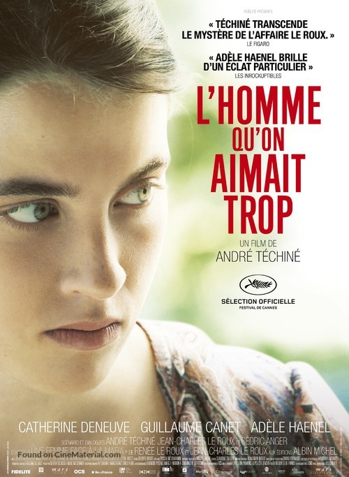 L&#039;homme qu&#039;on aimait trop - French Movie Poster