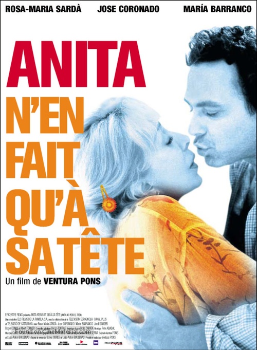 Anita no perd el tren - French Movie Poster