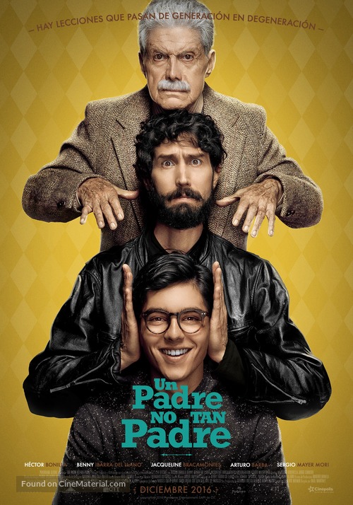 Un Padre No Tan Padre (2016) Mexican movie poster