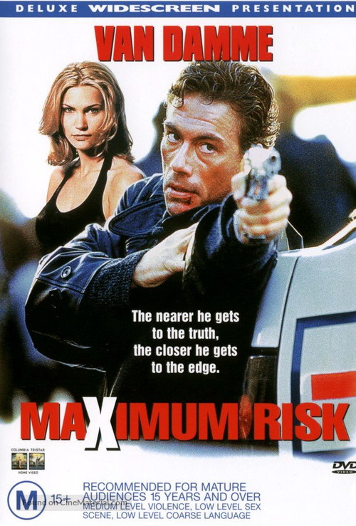 Maximum Risk - Australian DVD movie cover