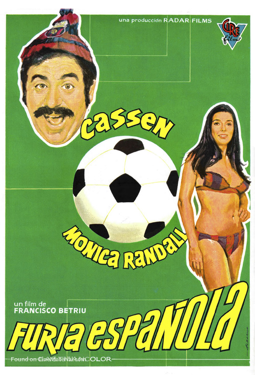 Furia espa&ntilde;ola - Spanish Movie Poster