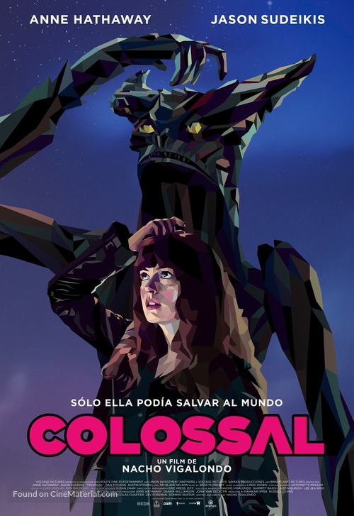 Colossal - Argentinian Movie Poster