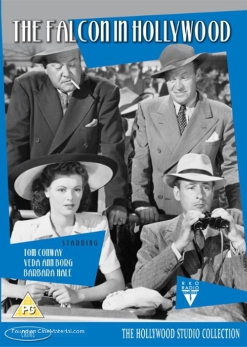 The Falcon in Hollywood - British DVD movie cover