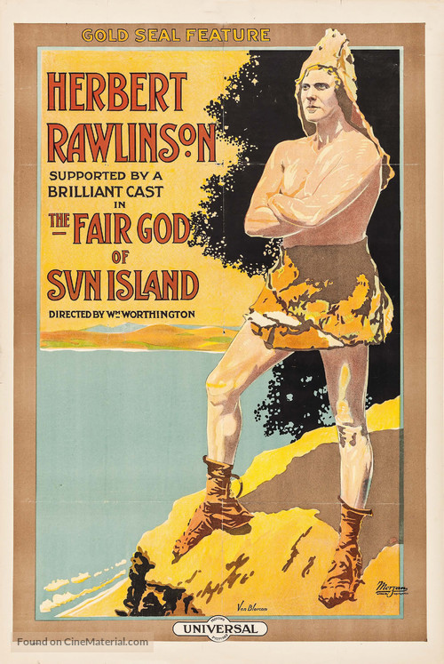 The Fair God of Sun Island - Movie Poster