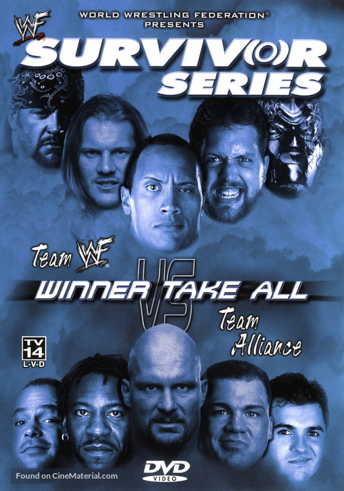 WWF Survivor Series - DVD movie cover