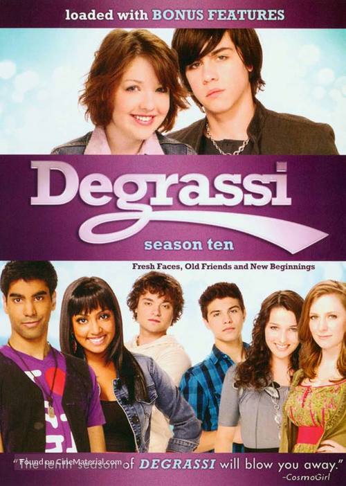 &quot;Degrassi: The Next Generation&quot; - DVD movie cover