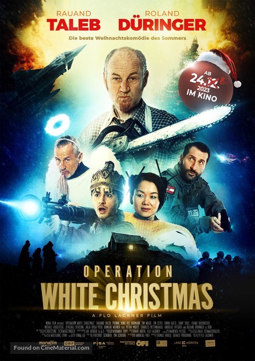 Operation White Christmas - Austrian Movie Poster