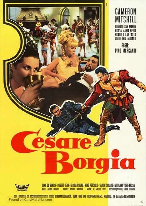 Il duca nero - German Movie Poster