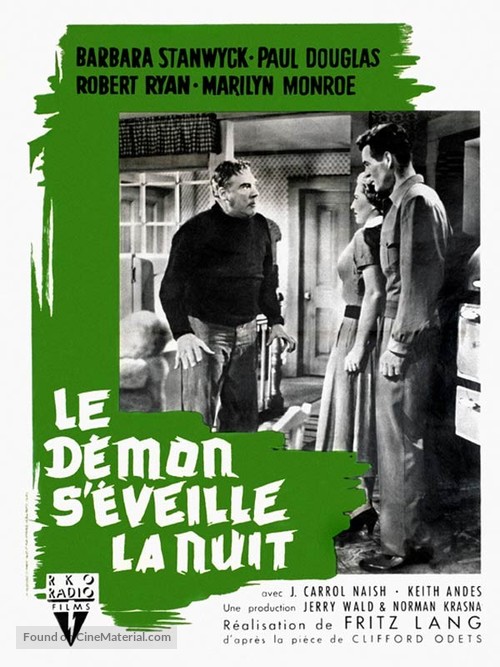 Clash by Night - French Movie Poster