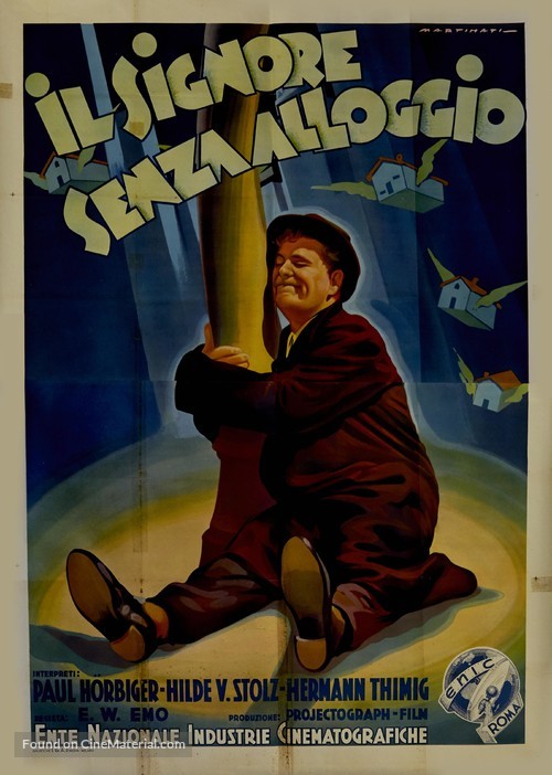 Der Herr ohne Wohnung - Italian Movie Poster