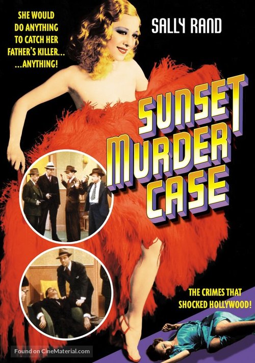 Sunset Murder Case - DVD movie cover