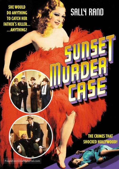 Sunset Murder Case - DVD movie cover