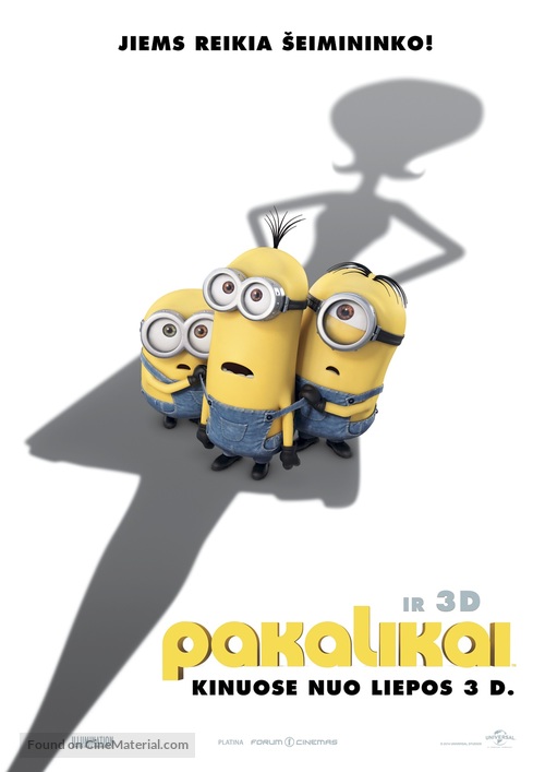 Minions - Lithuanian Movie Poster