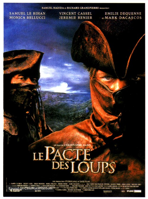Le pacte des loups - French Movie Poster