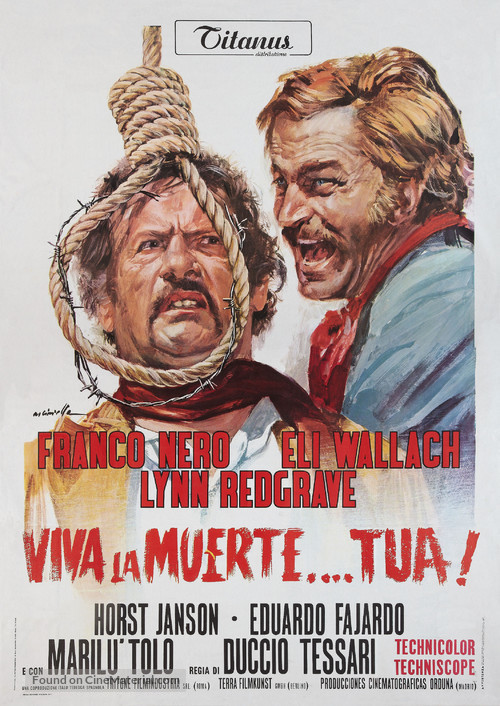 &iexcl;Viva la muerte... tua! - Italian Movie Poster