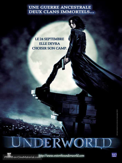 Underworld - French Movie Poster