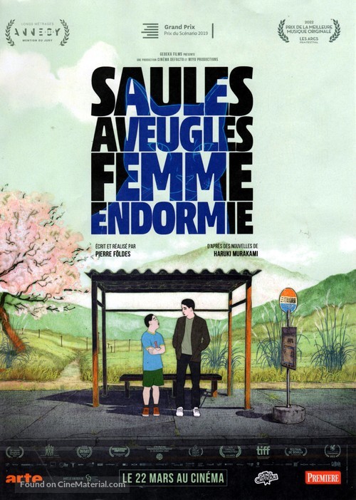 Saules aveugles, femme endormie - French Movie Poster