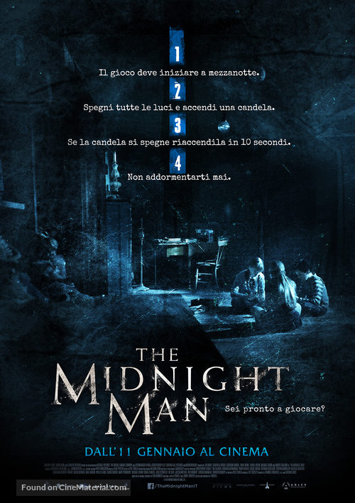 The Midnight Man - Italian Movie Poster