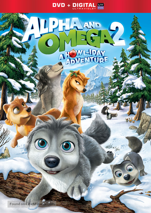Alpha and Omega 2: A Howl-iday Adventure - DVD movie cover