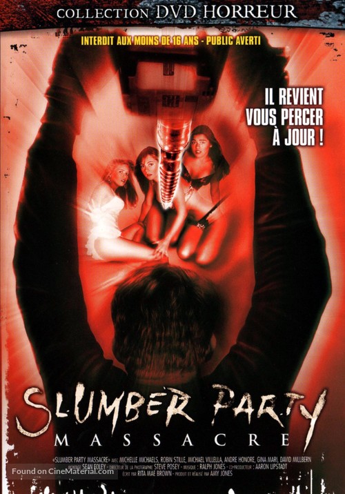 The Slumber Party Massacre - French DVD movie cover