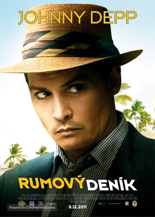 The Rum Diary - Czech Movie Poster