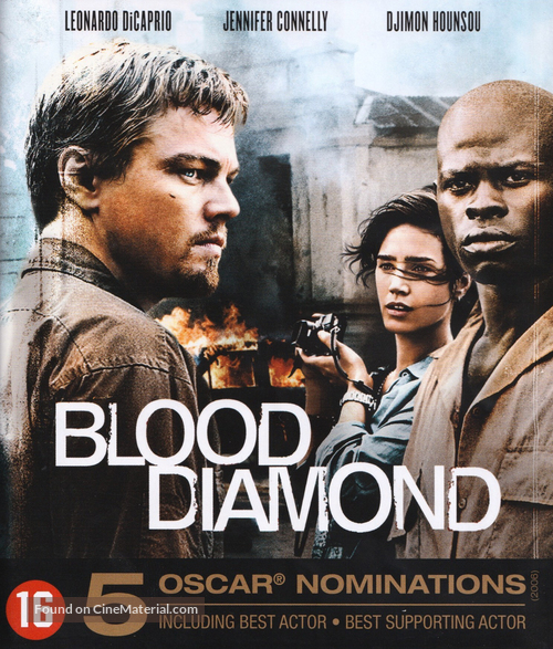 Blood Diamond - Dutch Blu-Ray movie cover