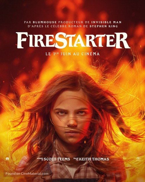 Firestarter - French Movie Poster