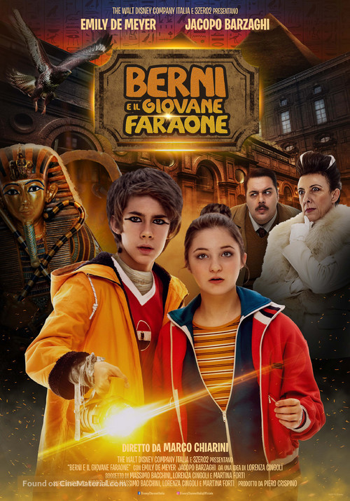 Berni e il giovane faraone - Italian Movie Poster