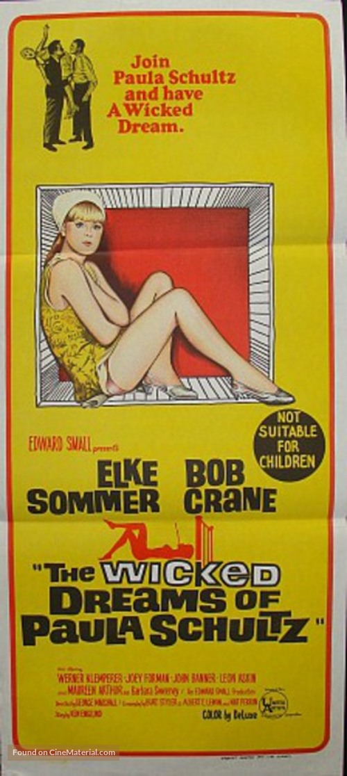 The Wicked Dreams of Paula Schultz - Australian Movie Poster