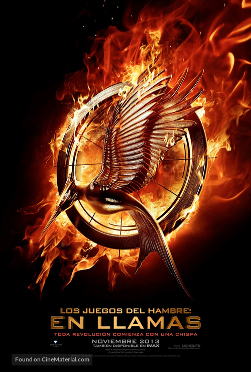 The Hunger Games: Catching Fire - Argentinian Movie Poster