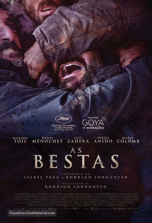 As bestas - Portuguese Movie Poster