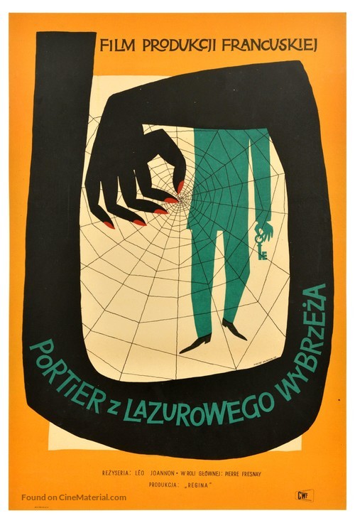 L&#039;homme aux clefs d&#039;or - Polish Movie Poster