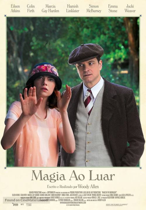 Magic in the Moonlight - Portuguese Movie Poster