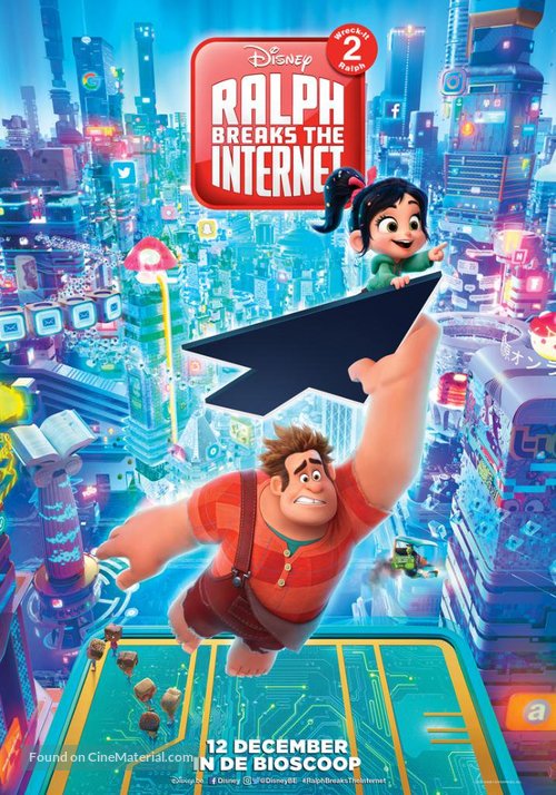 Ralph Breaks the Internet - Belgian Movie Poster