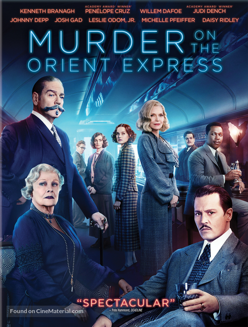 Murder on the Orient Express - DVD movie cover