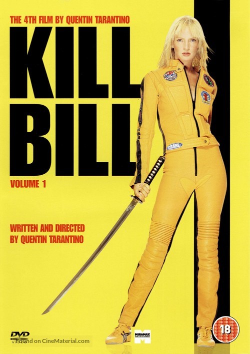 Kill Bill: Vol. 1 - British Movie Cover