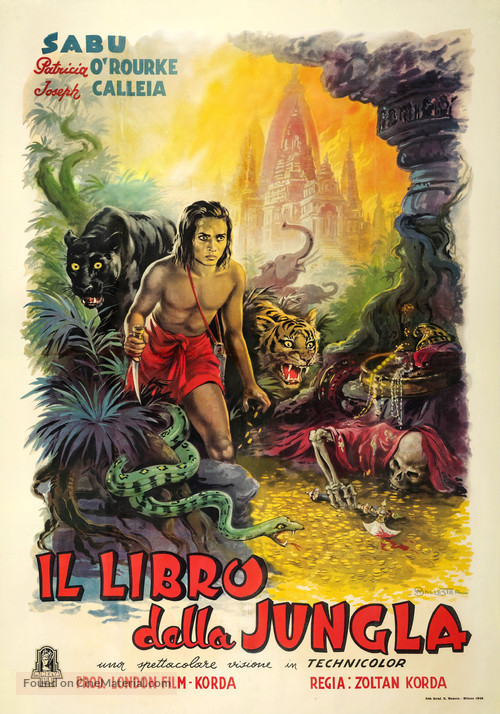 Jungle Book - Italian Movie Poster