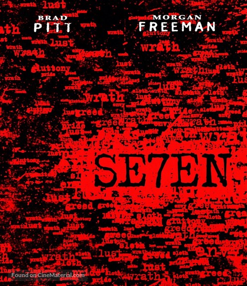 Se7en - Blu-Ray movie cover