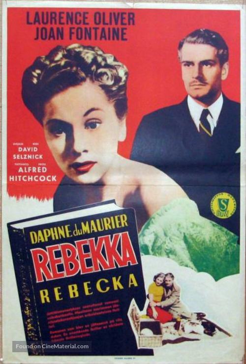 Rebecca - Danish Movie Poster